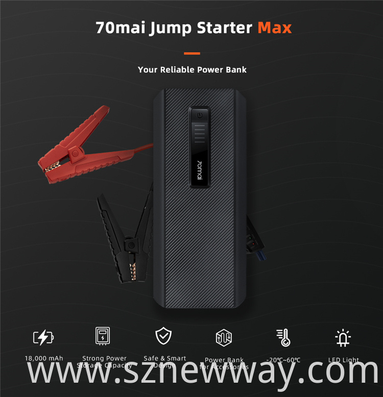 70mai Jump Starter Max